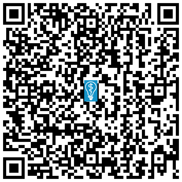 QR code image to open directions to FitSmiles Orthodontics in Tustin, CA on mobile